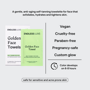 Golden Face Towels